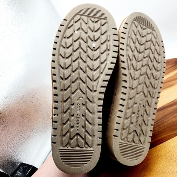 UGG Koolaburra Womens 10 Mini Ankle Boots Brown Suede Style #1015209 EUC - Picture 7 of 11